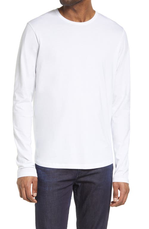 Crewneck Long Sleeve Top in Whiteout