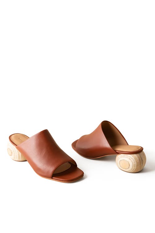 Shop Huma Blanco Milla Slide Sandal In Cinnamon