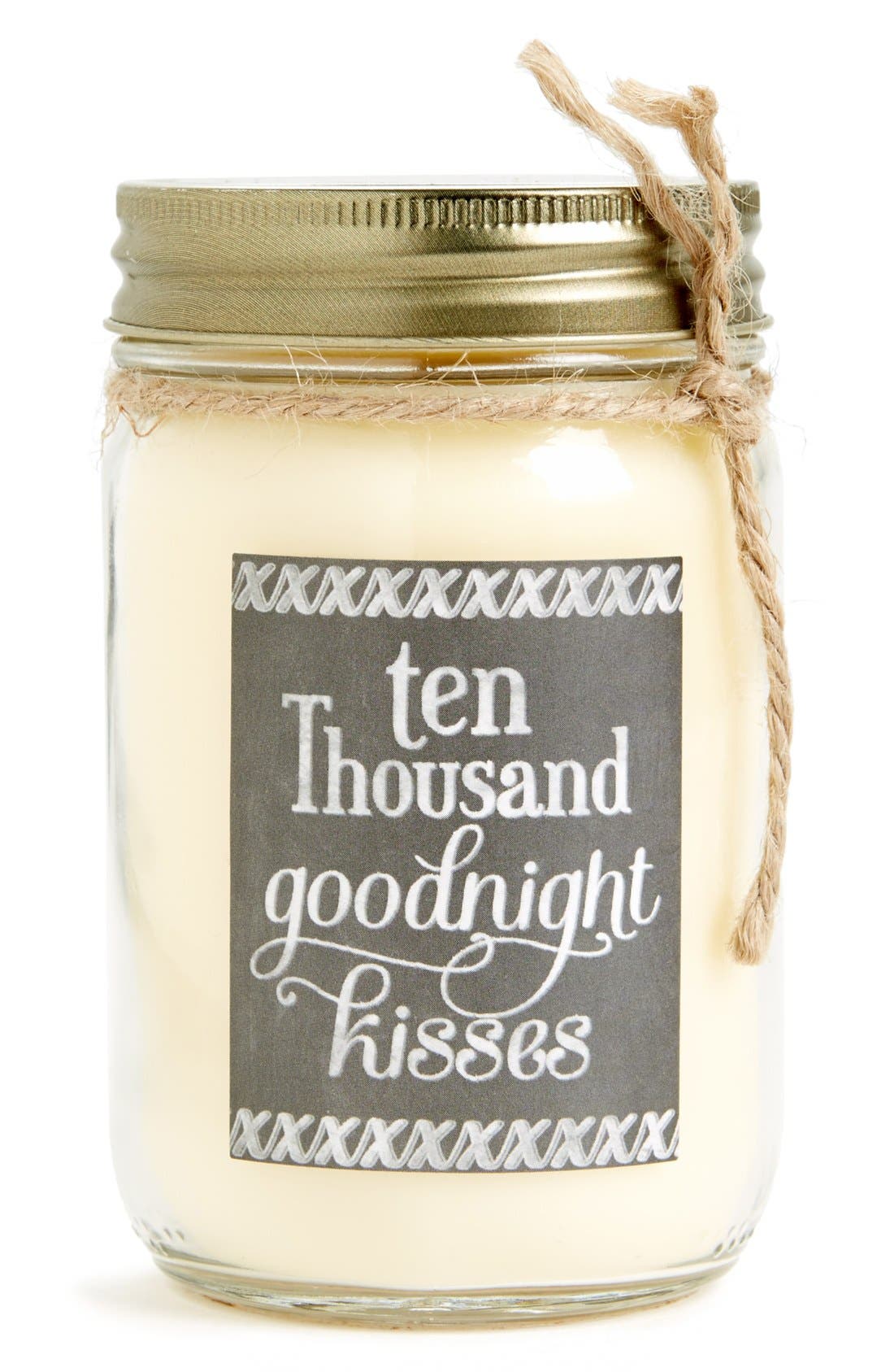 Primitives by Kathy 'I Love You Autumn Romance' Mason Jar Candle