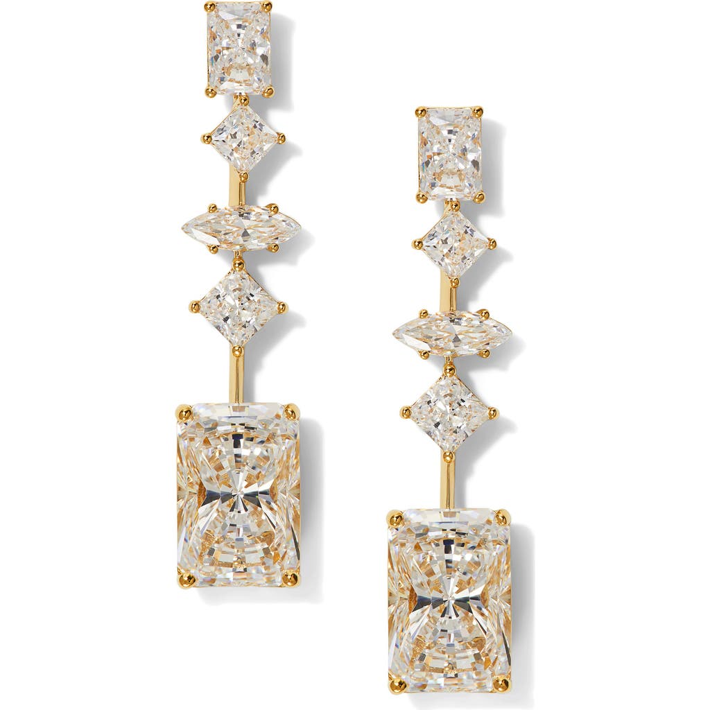 NADRI NADRI CUBIC ZIRCONIA DROP EARRINGS