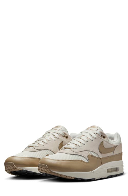 Shop Nike Air Max 1 Essential Sneaker In Phantom/khaki/light Brown