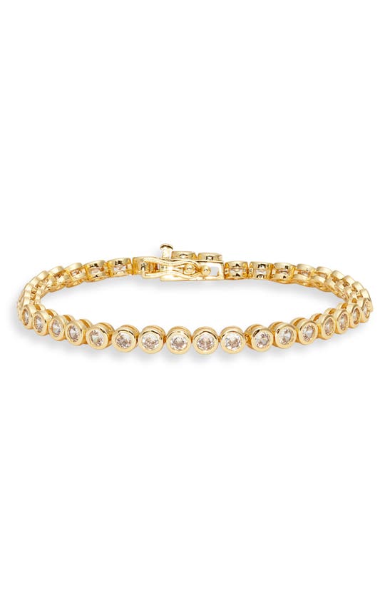 Ben Oni Natasha Tennis Bracelet In Gold