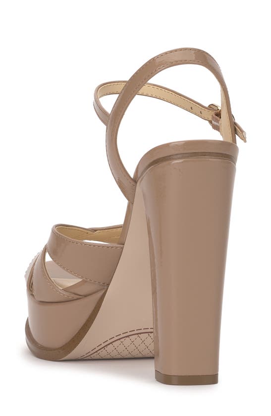 Shop Jessica Simpson Giddings Platform Sandal In Chai Latte