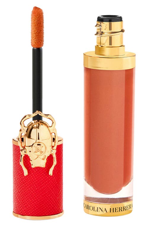 Carolina Herrera Good Girl Vinyl Liquid Lipstick In 240 Nude Instinct