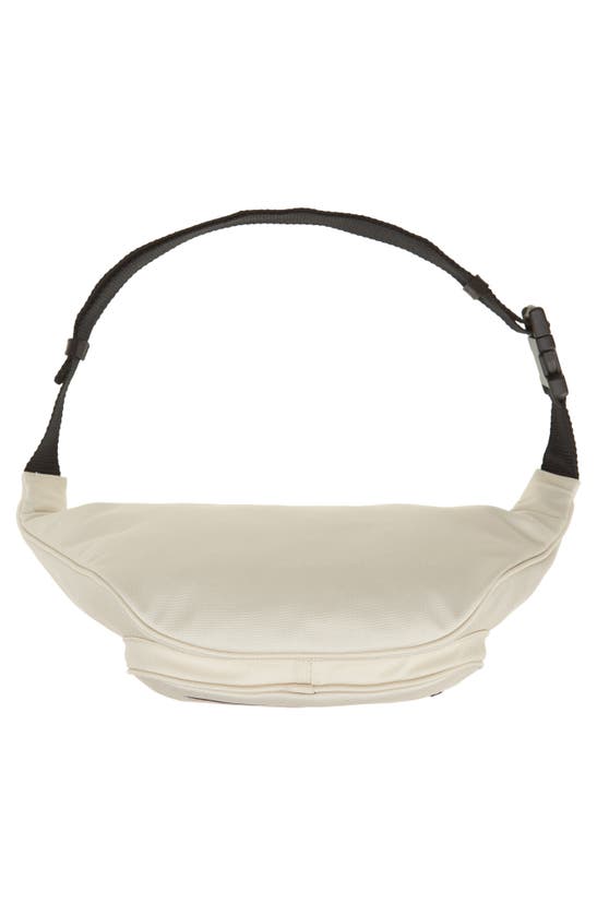 Balenciaga Explorer Logo-print Belt Bag In Ecru