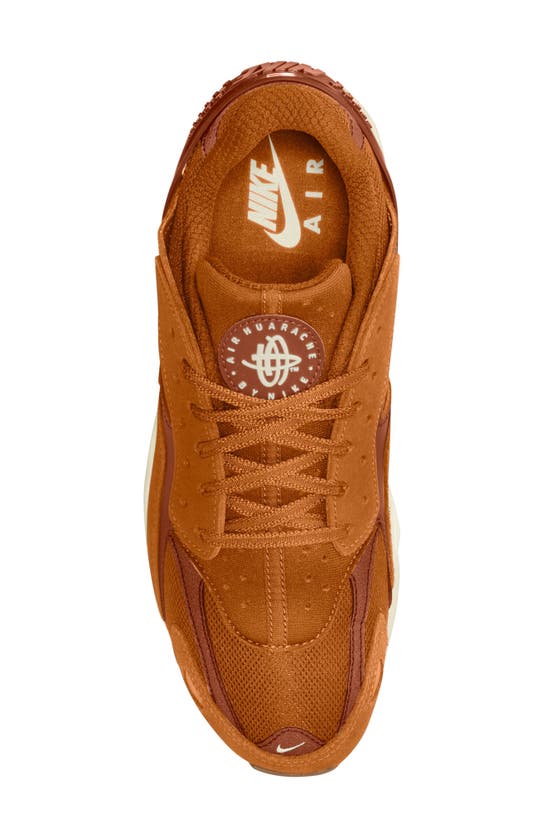Shop Nike Air Huarache Sneaker In Monarch/ Sail/ Dark Russet