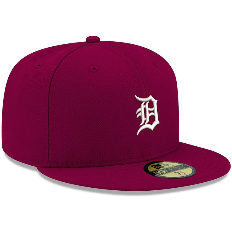 Detroit Tigers White 59FIFTY Fitted Cap