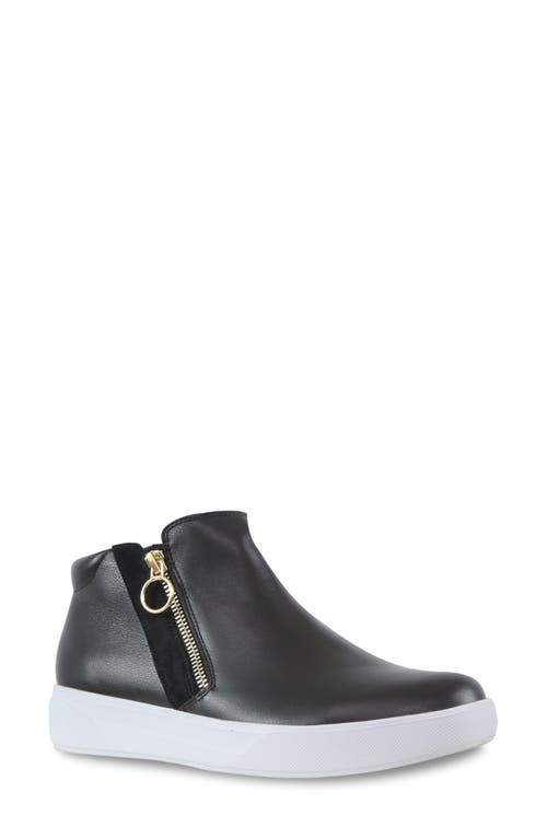 Munro Viera Mid Sneaker In Black Combo