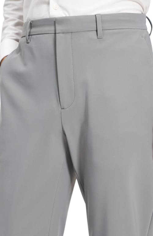 Shop Theory Curtis Pintuck Precision Pants In Soft Grey