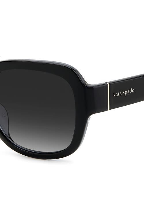 KATE SPADE KATE SPADE NEW YORK LAYNES 55MM GRADIENT SUNGLASSES 