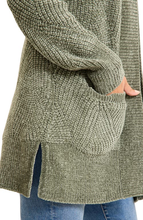 Tommy Bahama Shell St. Luna Chenille Cardigan In Seagrass