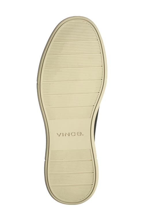Vince Mercer Sneaker In Black/ivory