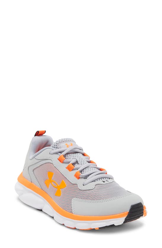 Under Armour Kids' Bgs Assert 9 Running Sneaker In Mod Gray