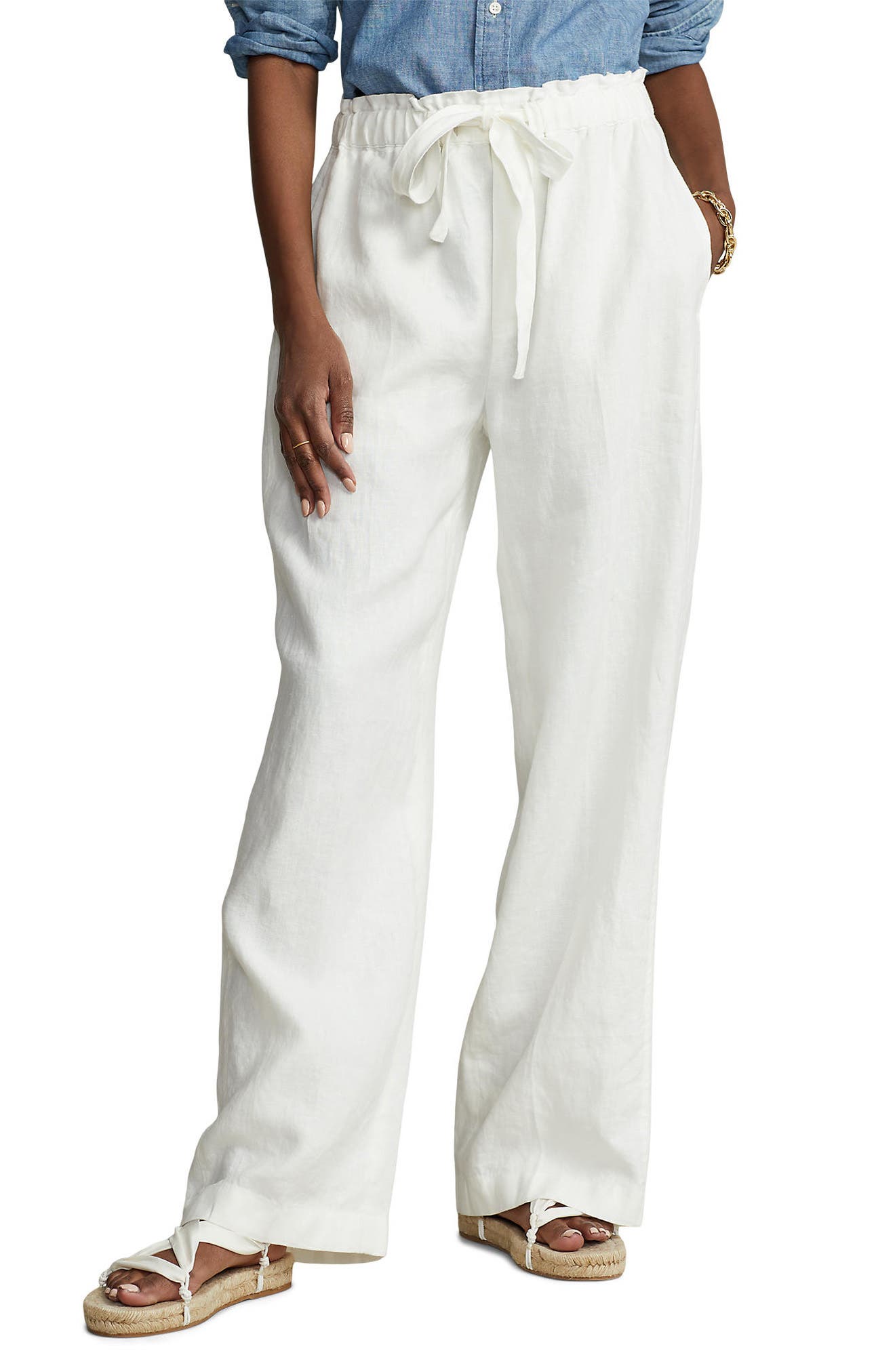 Polo Ralph Lauren Drawstring Wide Leg 