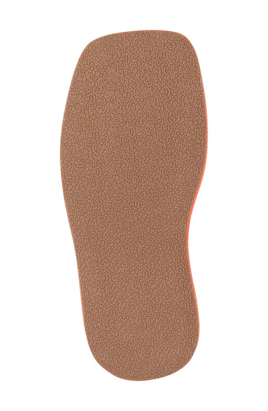 Shop Olivia Miller Uproar Platform Slide Sandal In Orange