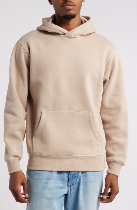 Beige colour hoodie best sale