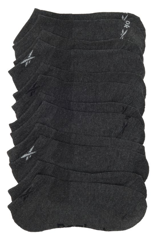 Reebok 6-pack Logo Low Cut Socks In Black