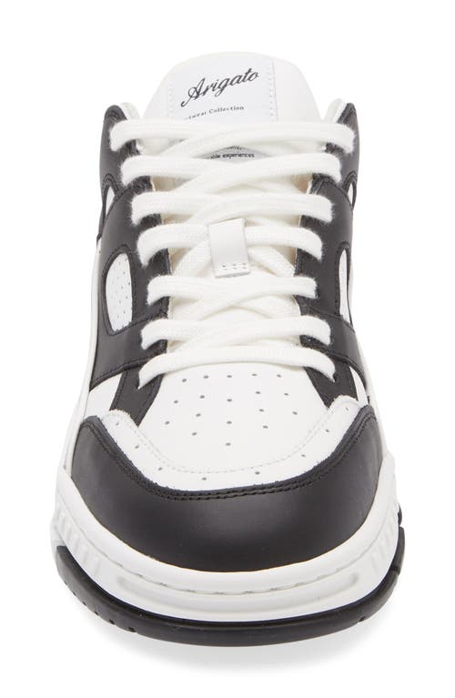 Shop Axel Arigato Area Lo Sneaker In White/black