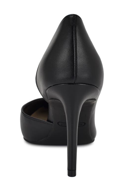 Nine West Everytime D'orsay Pointed Toe Pump In Black