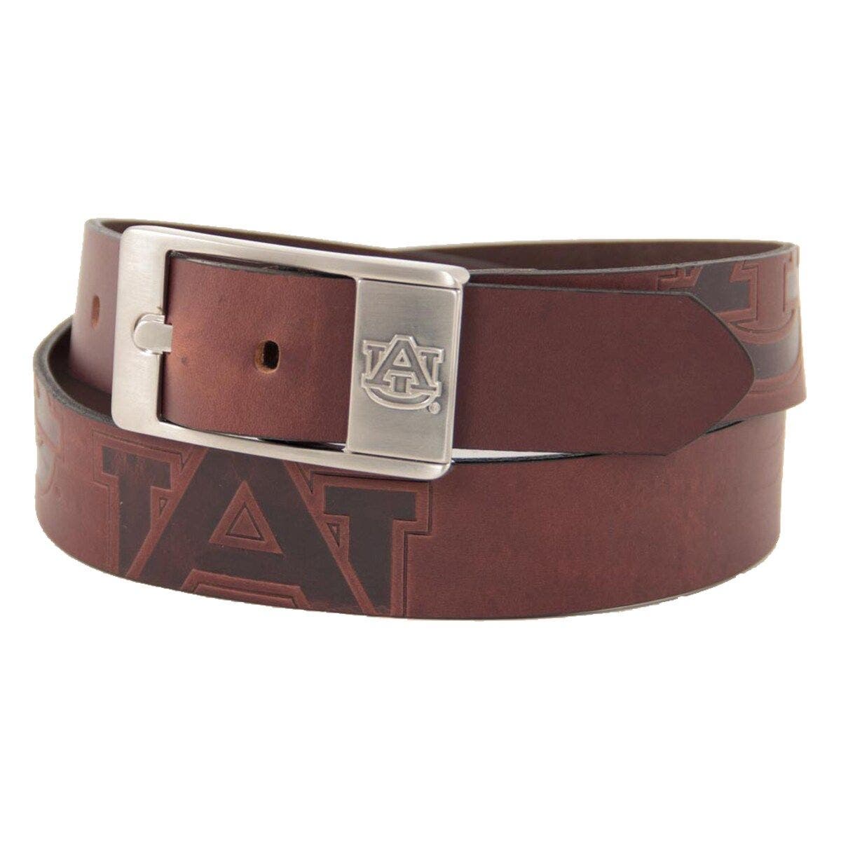 auburn leather belt