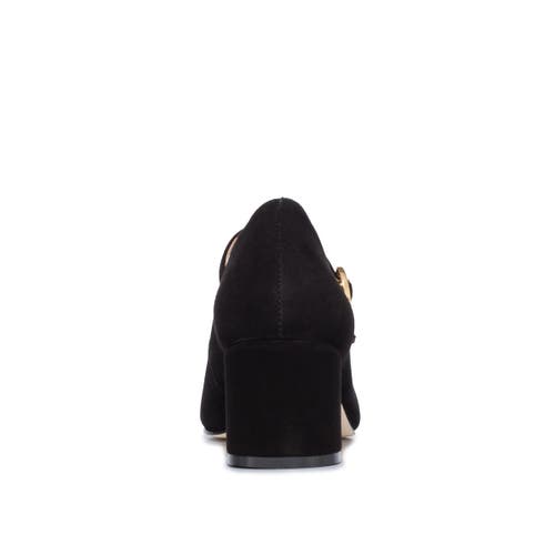 Bernardo Footwear Ancona Block Heel Mary Jane In Black