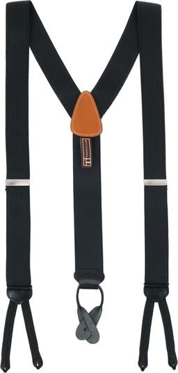 Fashion Leopard Suspender Men's Unisex Clip-on Braces Elastic 3.5