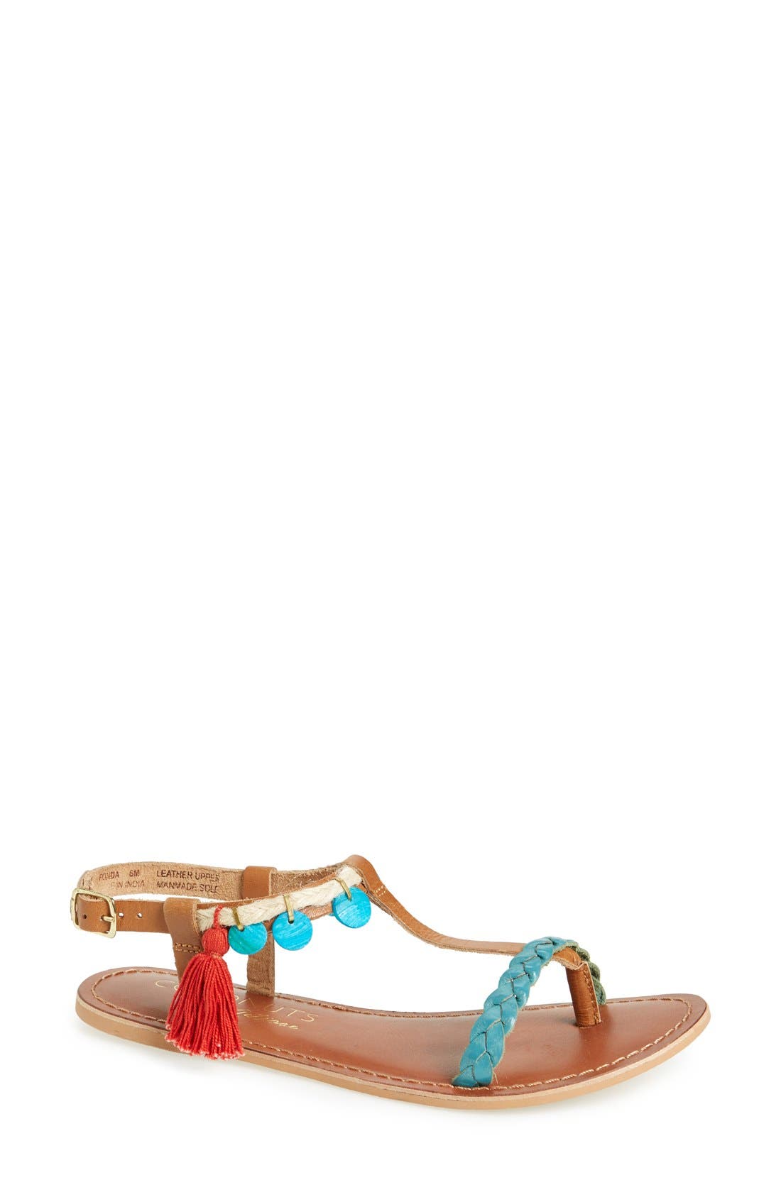 Coconuts by Matisse 'Fonda' Tasseled Flat Sandal (Women) Nordstrom