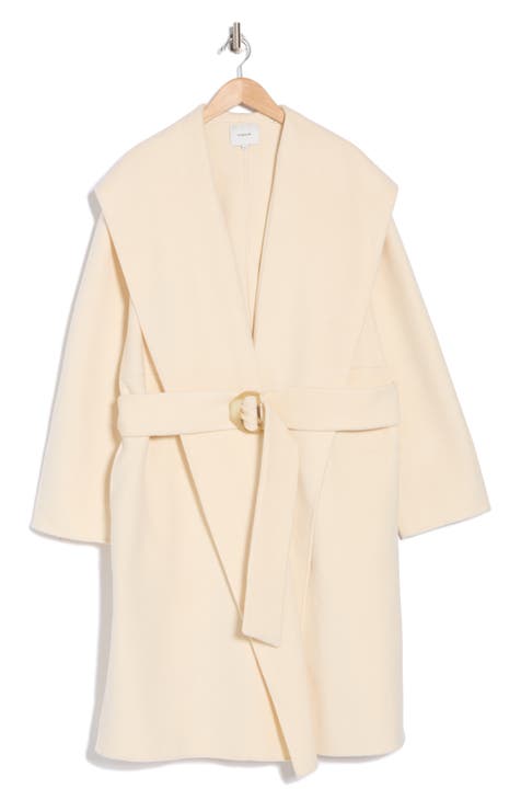 Women's Hooded Wool & Cashmere Coats | Nordstrom Rack