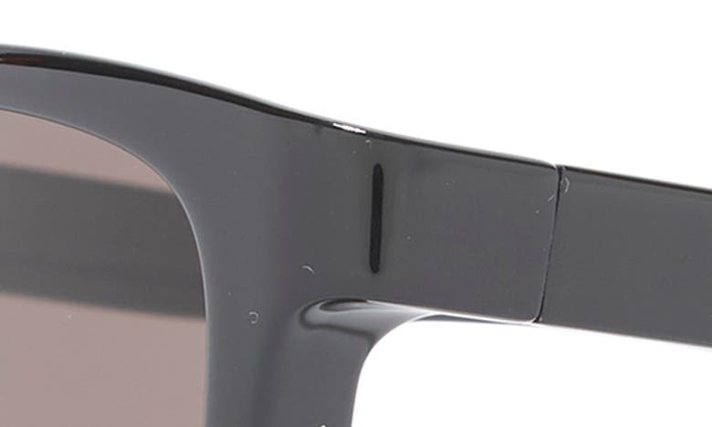 Balenciaga 524mm Square Sunglasses In Black Black Grey