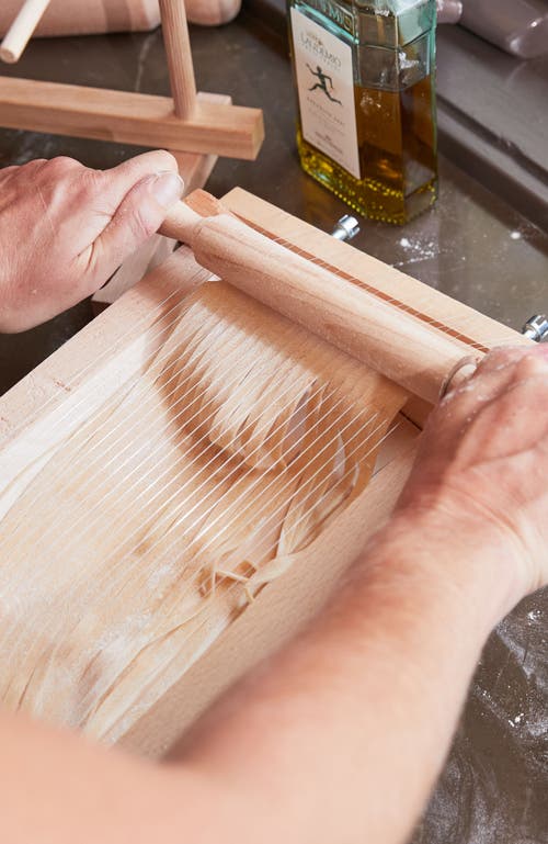 Verve Culture Italian Pasta Chitarra With Rolling Pin