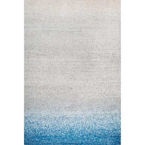 Jonathan Y Shore Modern Gradient Area Rug In Blue/cream