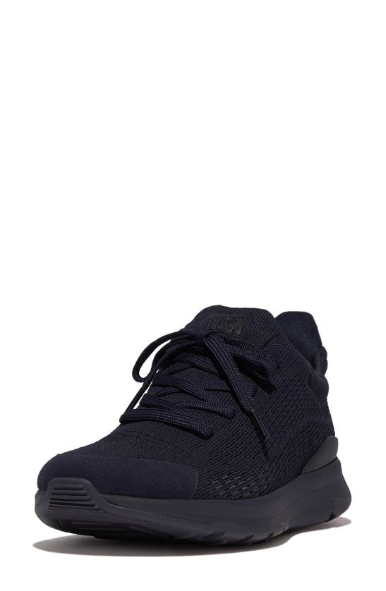 Fitflop Vitamin Ffx Knit Sneaker In All Midnight Navy