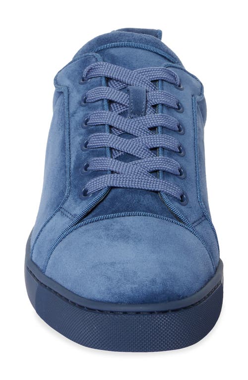 Shop Christian Louboutin Louis Junior Sneaker In Denim