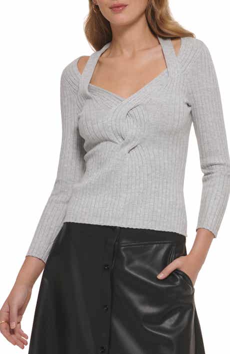 DKNY Cutout Sweater