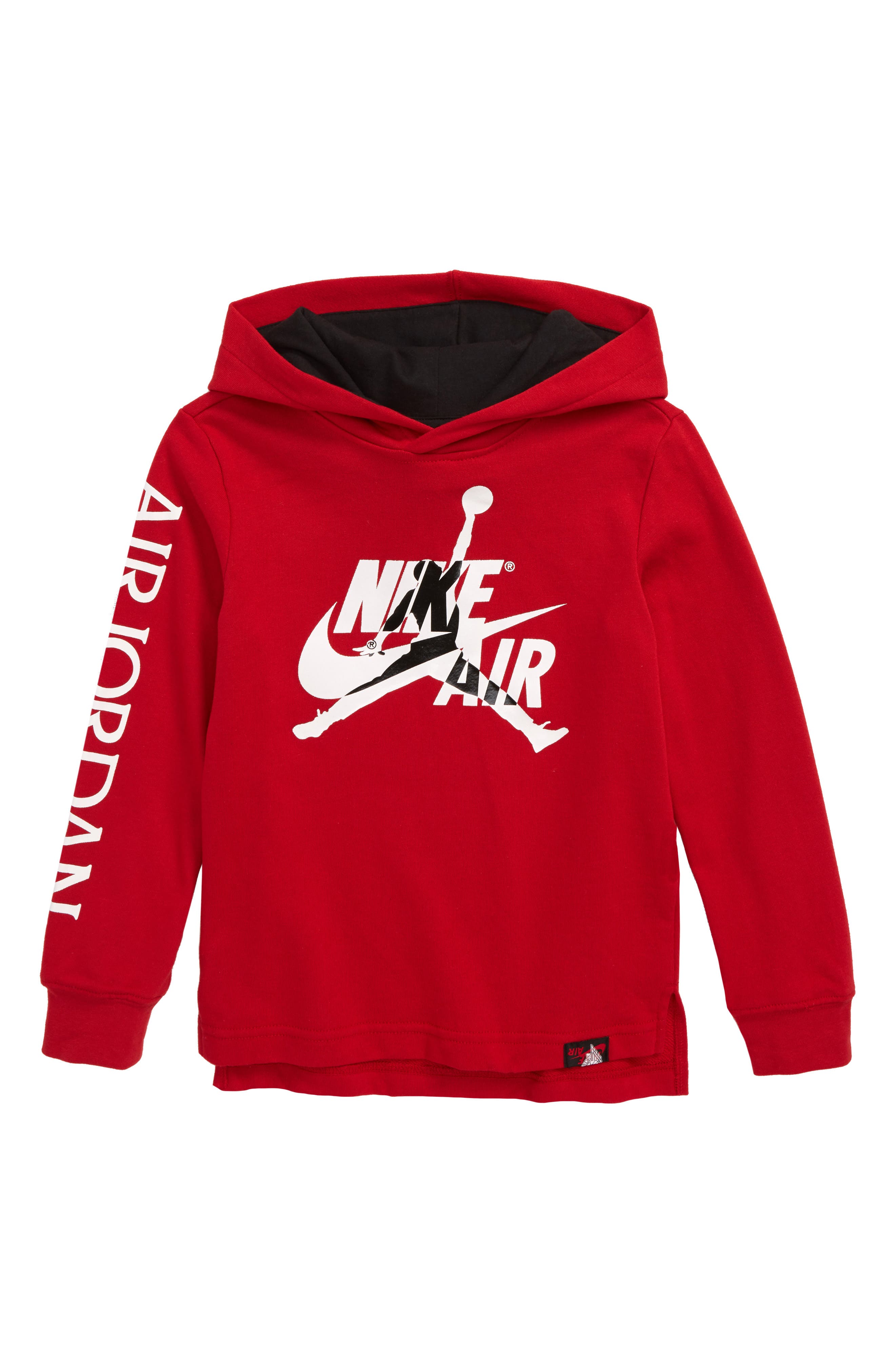 jordan jumpman classics hoodie red