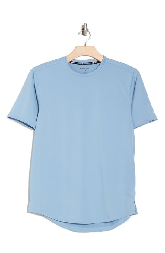 Shop Kenneth Cole Active Stretch T-shirt In Light Sky