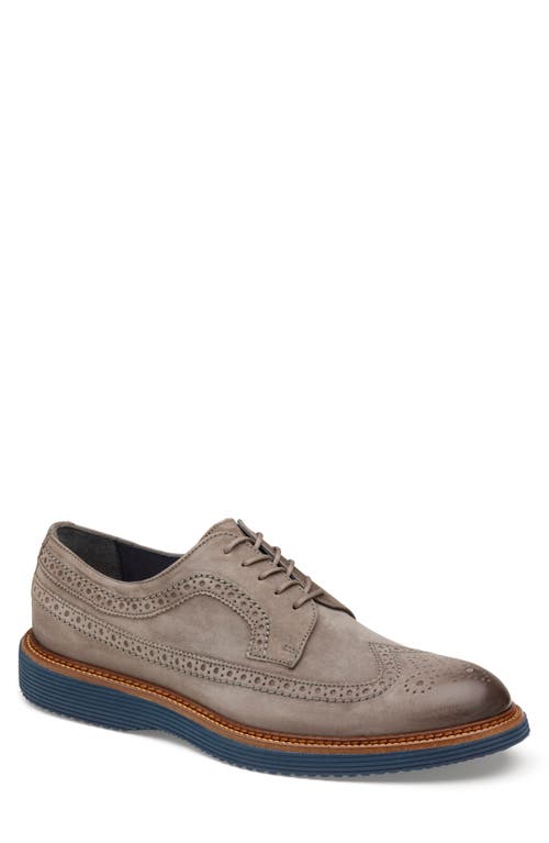 Johnston & Murphy COLLECTION Jameson Wingtip Derby Gray at Nordstrom,