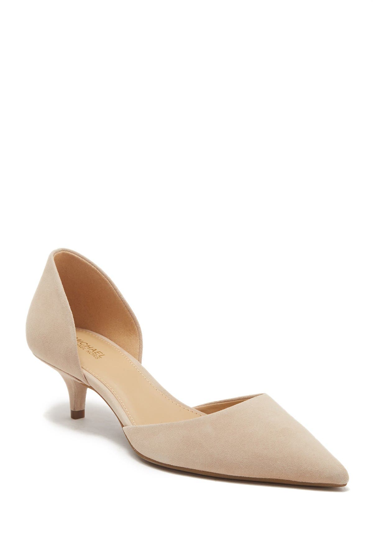 michael kors alba kitten heels