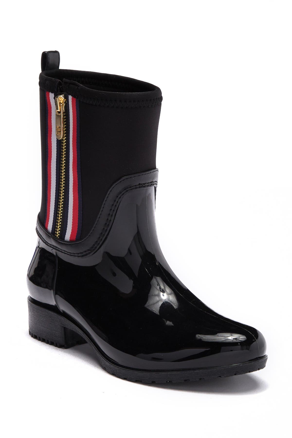 tommy hilfiger frills rain boot