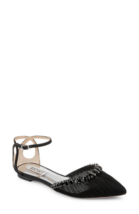 Badgley mischka fleur ankle clearance strap sandals