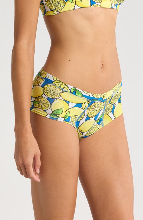 Shop Meundies Feelfree Print Cheeky Briefs In Squeeze The Day