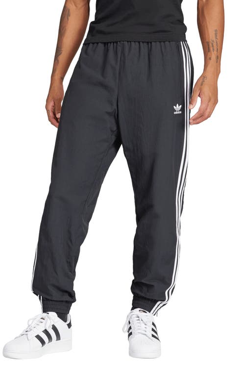 adidas Adicolor Firebird Recycled Polyester Track Pants Black at Nordstrom,