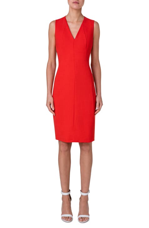 Akris red dress best sale