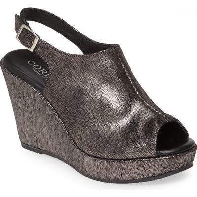 Cordani Leesa Wedge Sandal - Grey