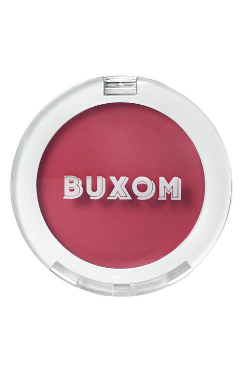 Buxom Plump Shot Collagen Peptides Plumping Cream Blush in Coral Cheer at Nordstrom