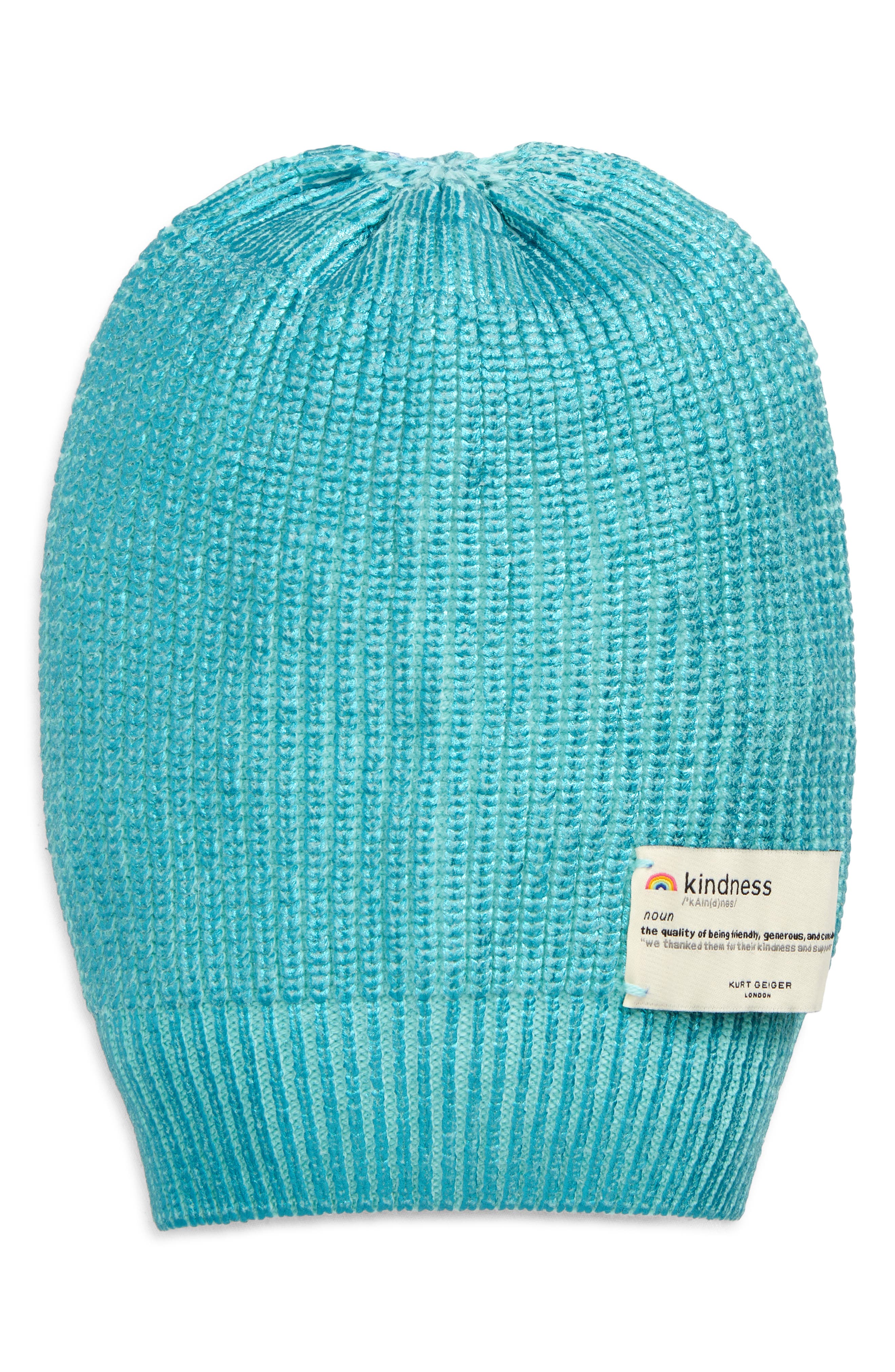 kurt geiger rainbow beanie
