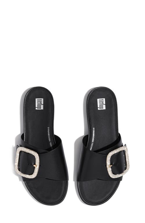 Shop Fitflop Gracie Slide Sandal In Black/black