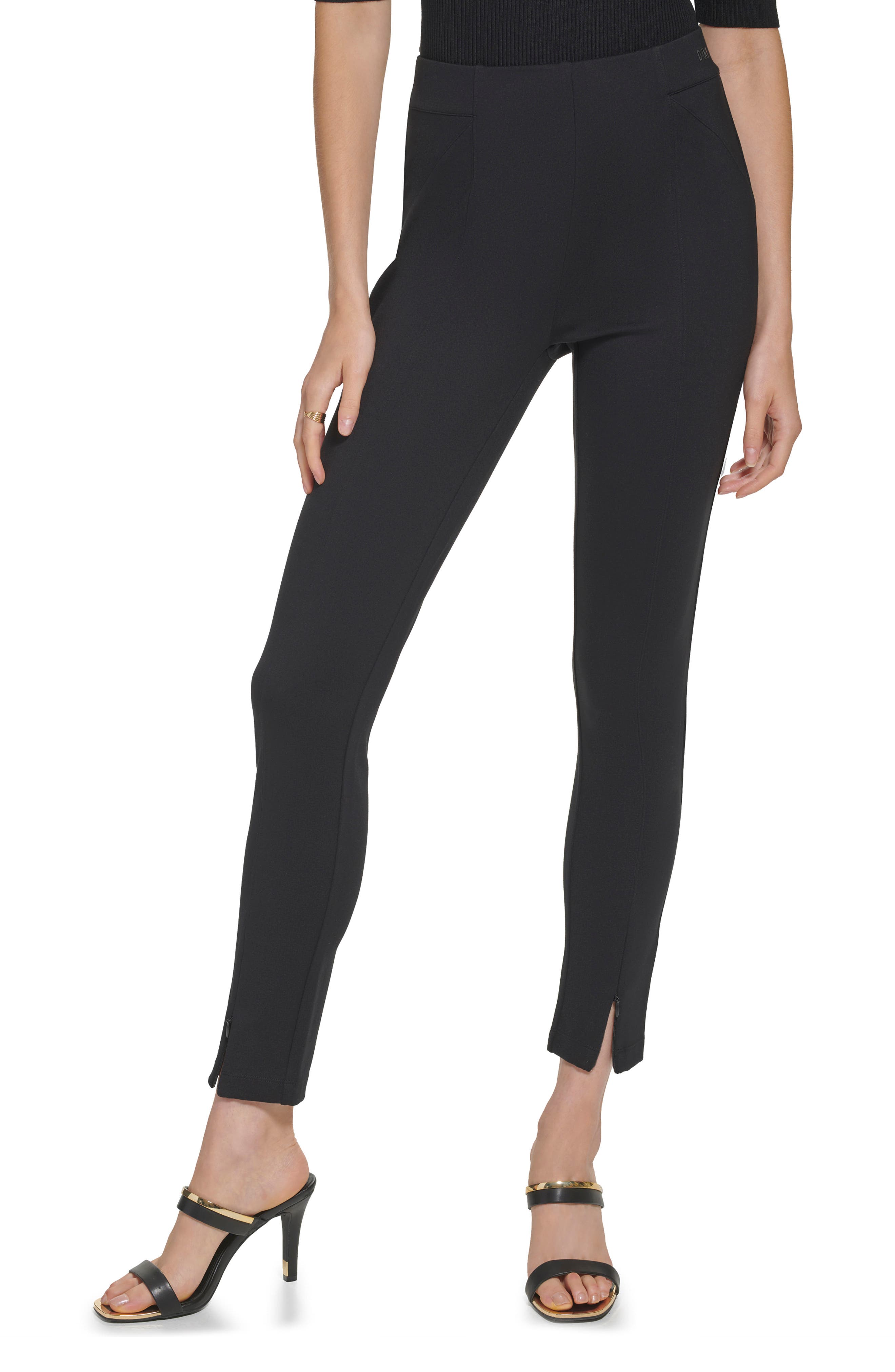 dkny ponte pull on pants