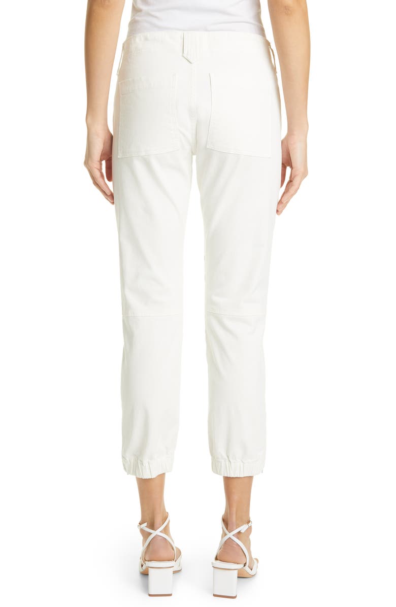 FRAME Trapunto Stitch Cuff Moto Pants | Nordstrom