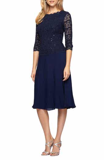 Alex evenings mock two piece dress on sale